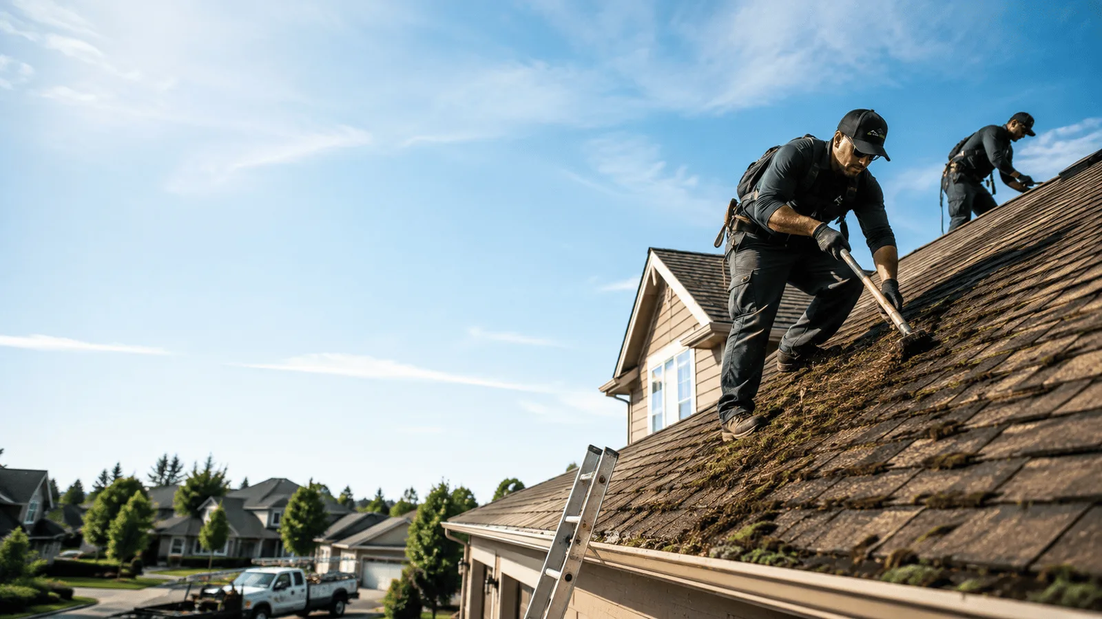 Roof Moss Removal in Hulbert, MI near me
